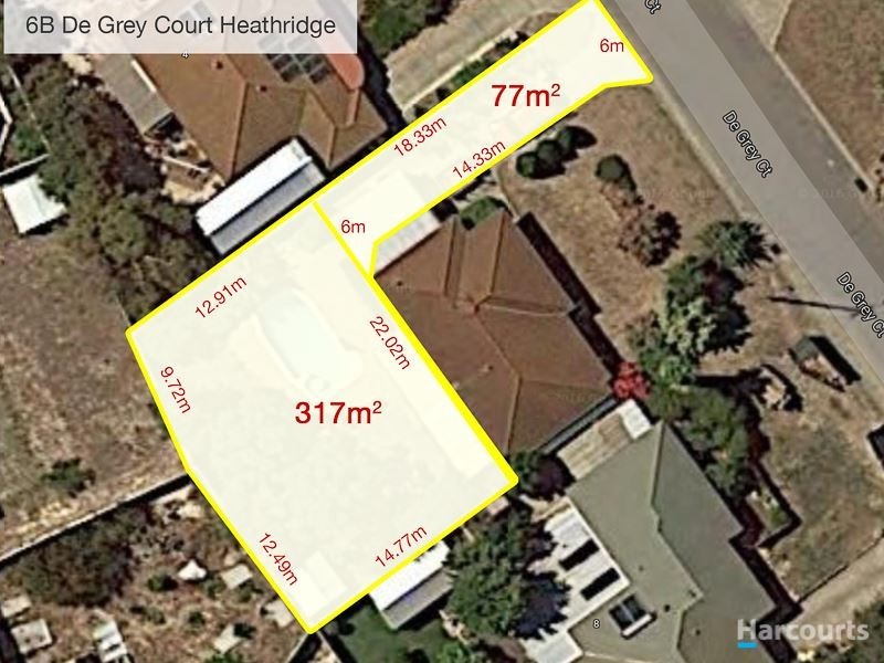 PRP Lot 2/6B De Grey Court, Heathridge WA 6027
