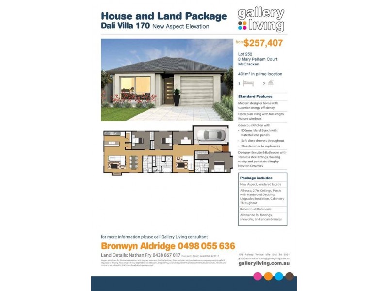 3 Mary Pelham Court, Mccracken SA 5211