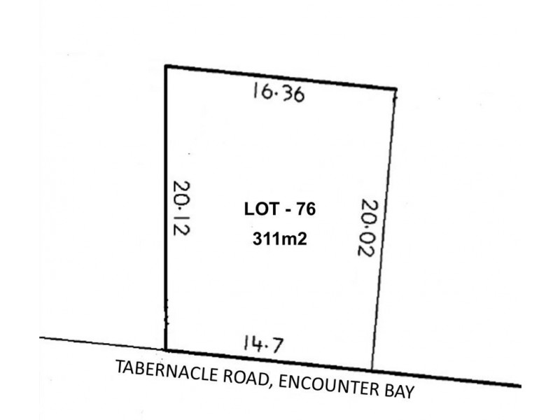 Lot 76 Tabernacle Road, Encounter Bay SA 5211
