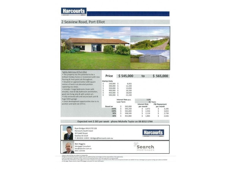 2 Seaview Road, Port Elliot SA 5212