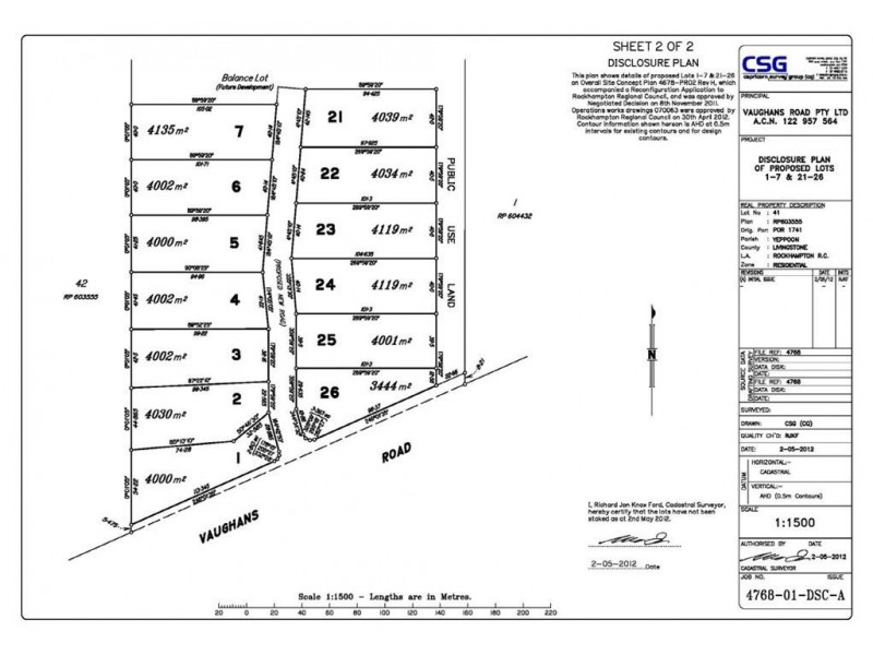 Lot 2 Vaughans Road, Mountain View, Inverness QLD 4703