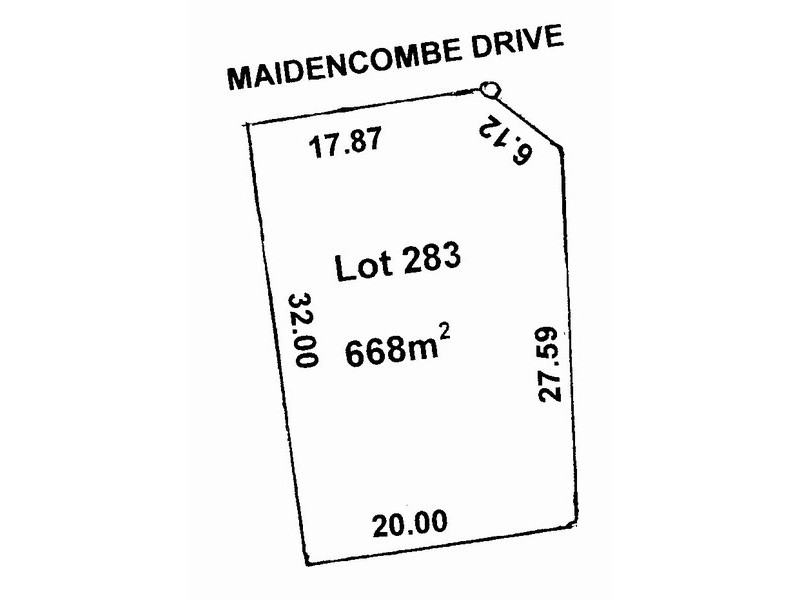 Lot 283 Maidencombe Drive, Moana SA 5169