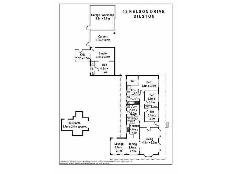 42 Nelson Drive, Dilston TAS 7252