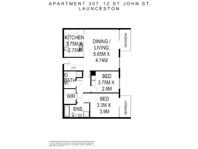 307/12-14 St John Street, Launceston TAS 7250