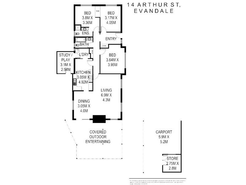 14 Arthur Street, Evandale TAS 7212