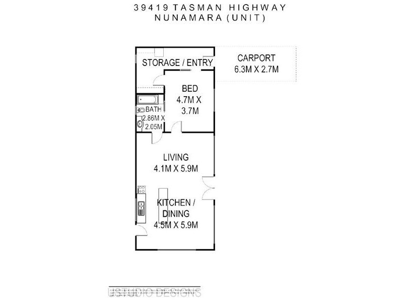 39419 Tasman Highway, Nunamara TAS 7259