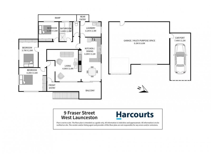 9 Fraser Street, West Launceston TAS 7250