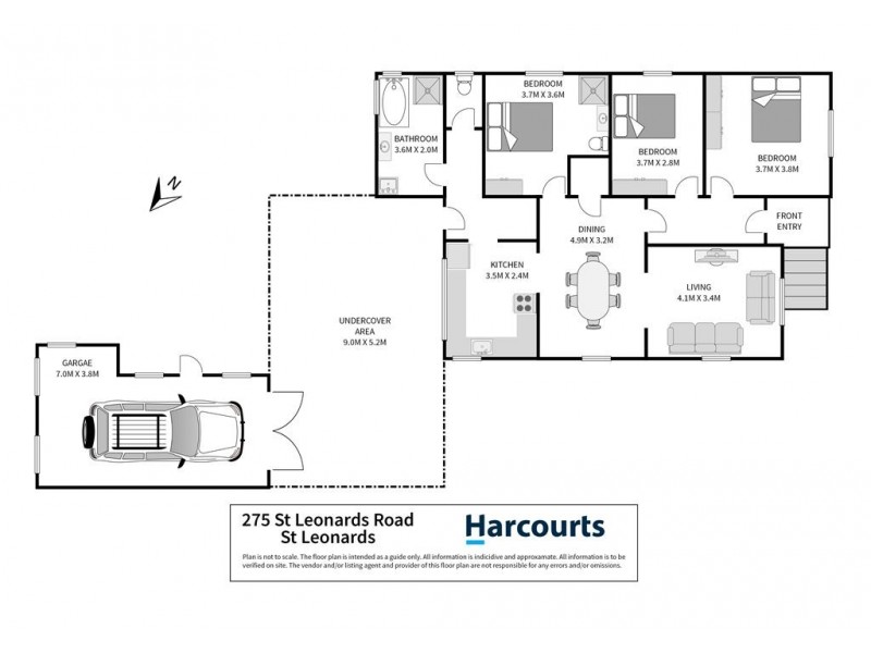 275 St Leonards Road, St Leonards TAS 7250