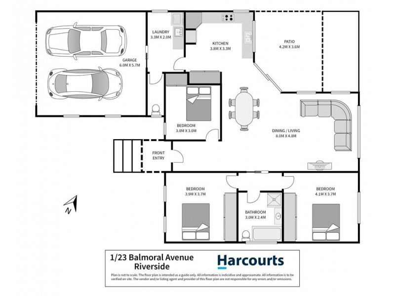 1/23 Balmoral Avenue, Riverside TAS 7250