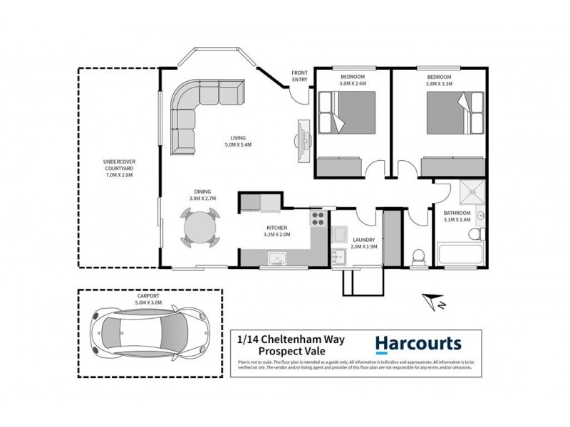 1/14 Cheltenham Way, Prospect Vale TAS 7250