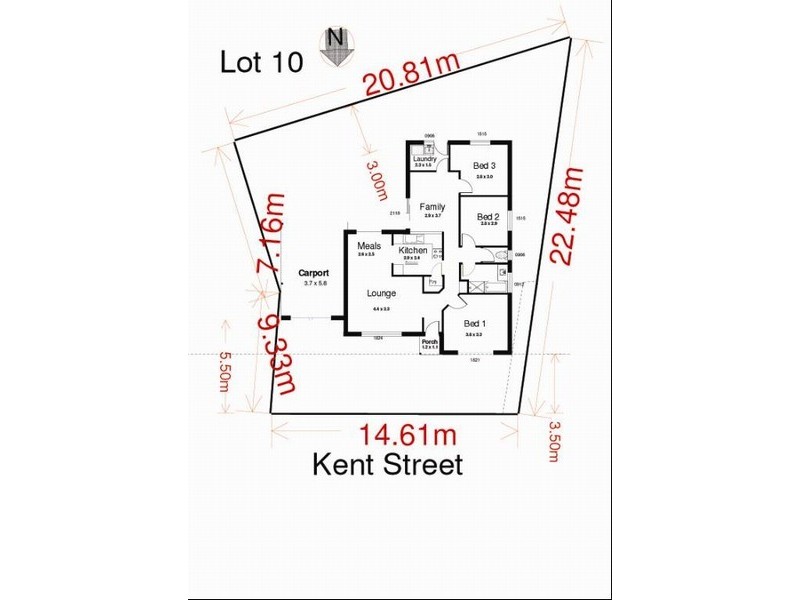 Lot 10 Kent Street, Mansfield Park SA 5012