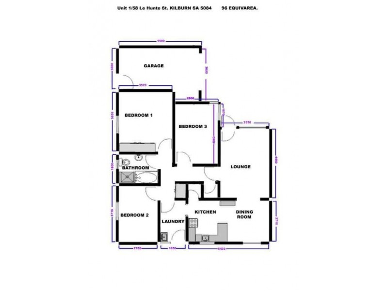 1/58 Le Hunte Street, Kilburn SA 5084