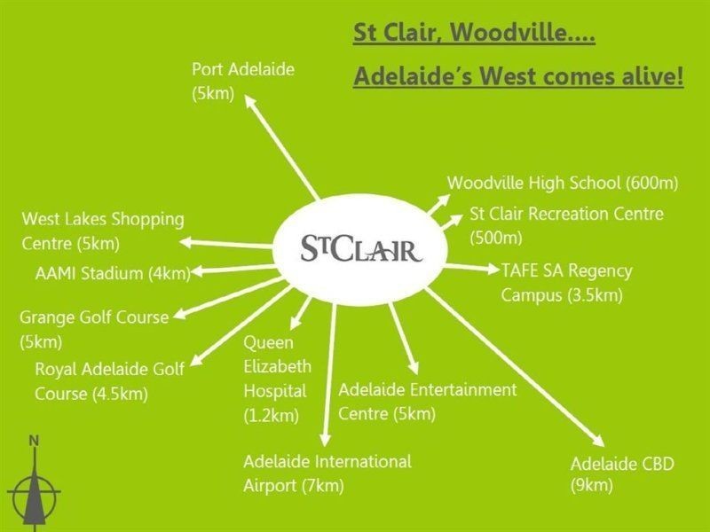 Lot/299 – 300 Town houses 1 to 13 –  St Clair Terrace, Woodville SA 5011