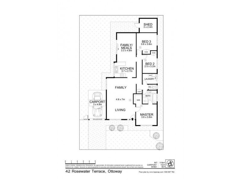 42 Rosewater Tce, Ottoway SA 5013