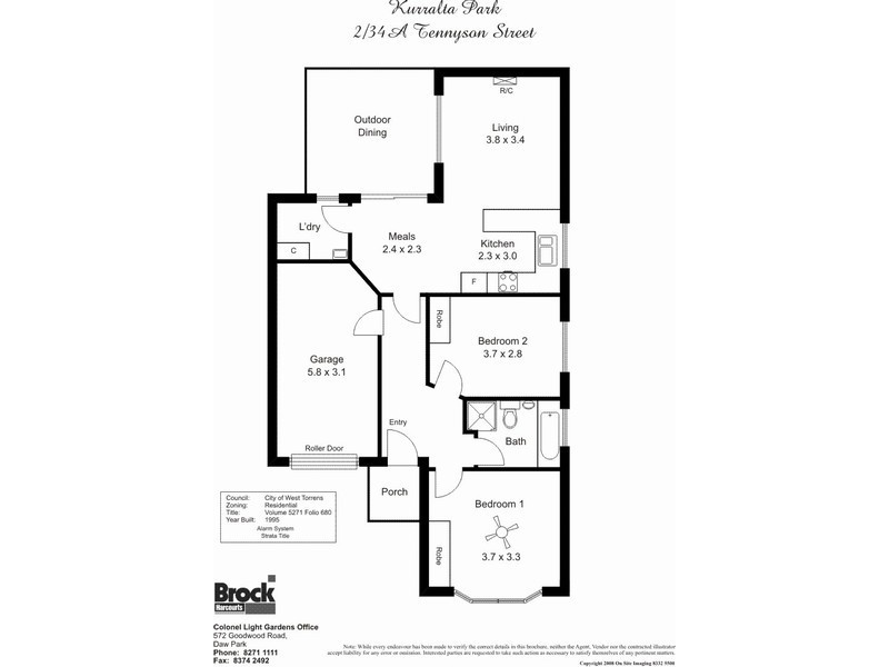 2/34A Tennyson Street, Kurralta Park SA 5037