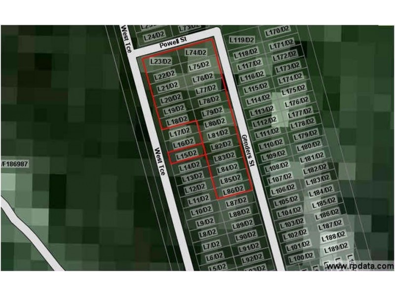 Lots 15, 18-23 & 74-86 West Tce, Burra SA 5417