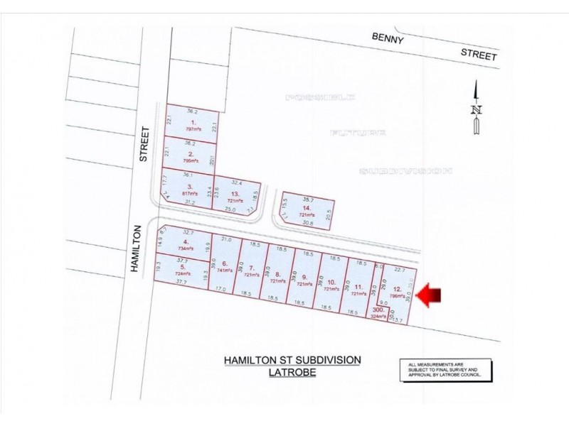 Lot 12 Hamilton Street “Mersey Fields”, Latrobe TAS 7307