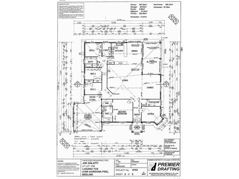 lot 715 Lugano Terrace, Beeliar WA 6164