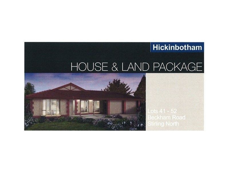 Lot41 Railway Station Road, Stirling North SA 5710