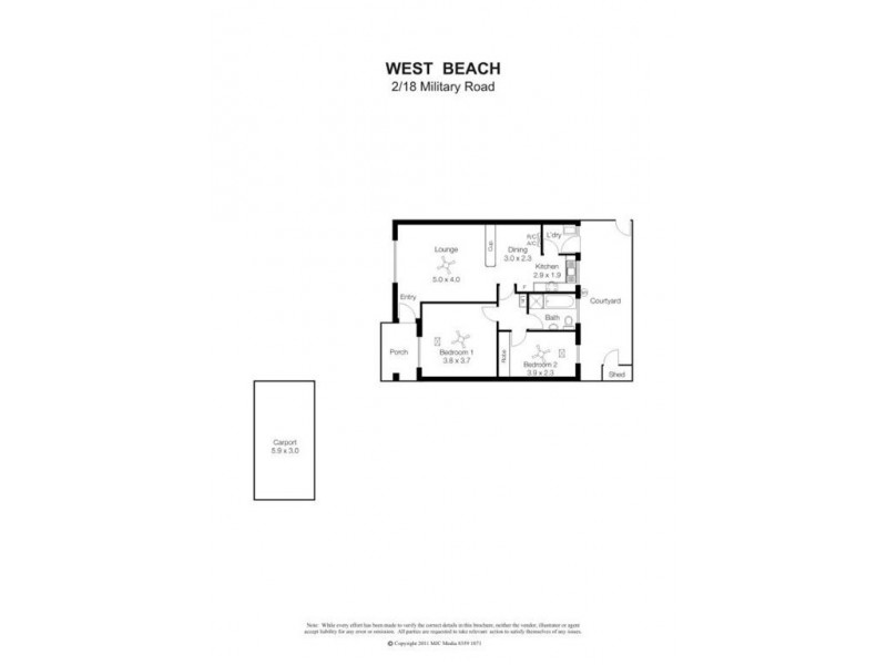 2/18 Military Road, West Beach SA 5024