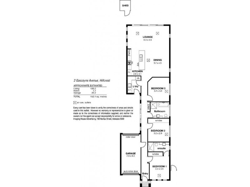 2 Gascoyne Avenue, Hillcrest SA 5086