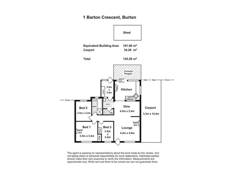 1 Barton Crescent, Burton SA 5110