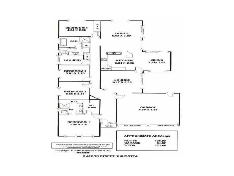 3 Jacobs Street, Nuriootpa SA 5355