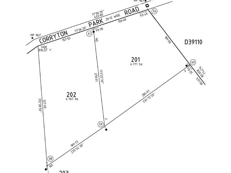 Lot 201 Corryton Park Road, Pewsey Vale, Williamstown SA 5351