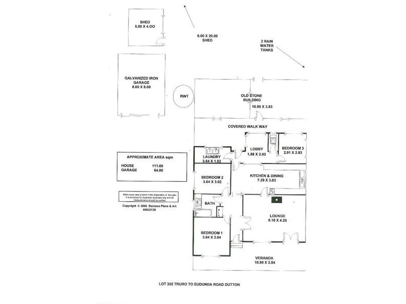 Lot 302 Truro – Eudunda Road, Dutton SA 5356
