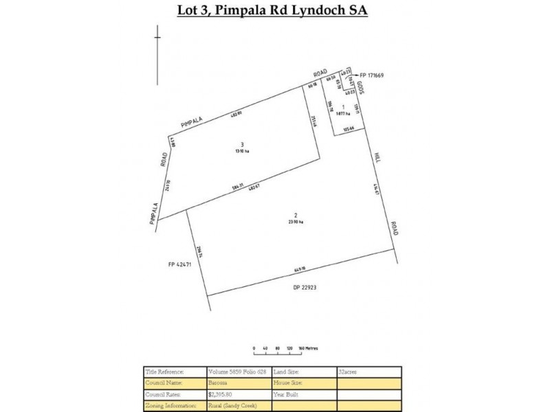 Lot 3 Pimpala Road, Lyndoch SA 5351