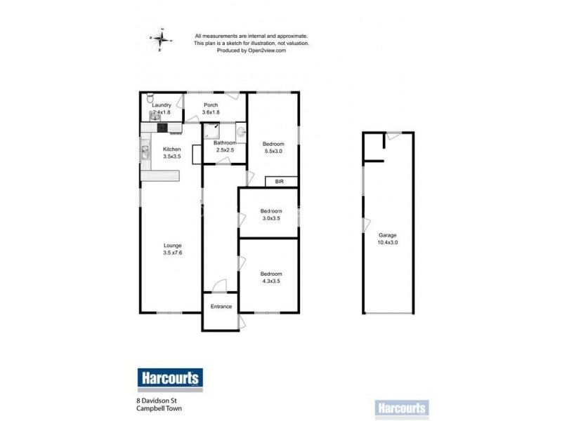 8 Davidson Street, Campbell Town TAS 7210