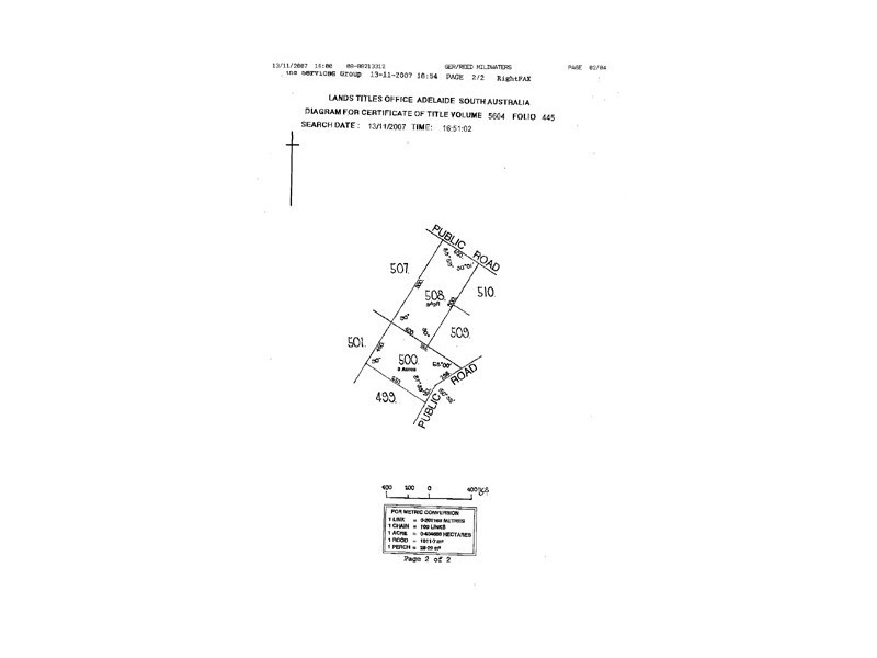 500 & 509 Hundred Of Tickera, Tickera SA 5555