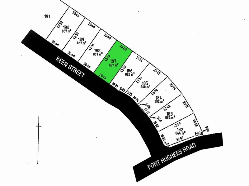 Lot 187 Keen Street, Moonta Bay SA 5558