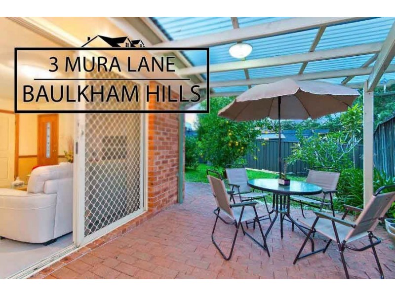 3 Mura Lane, Baulkham Hills NSW 2153