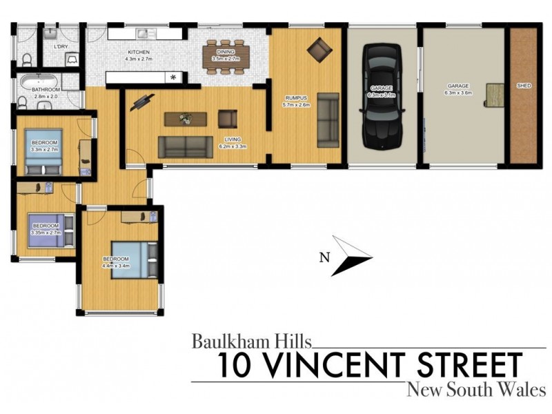 10 Vincent Street, Baulkham Hills NSW 2153