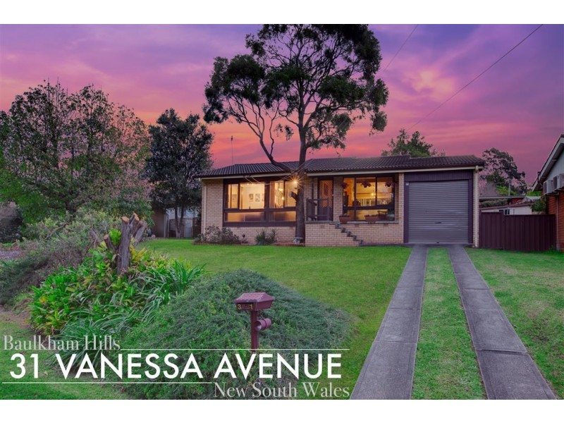31 Vanessa Avenue, Baulkham Hills NSW 2153