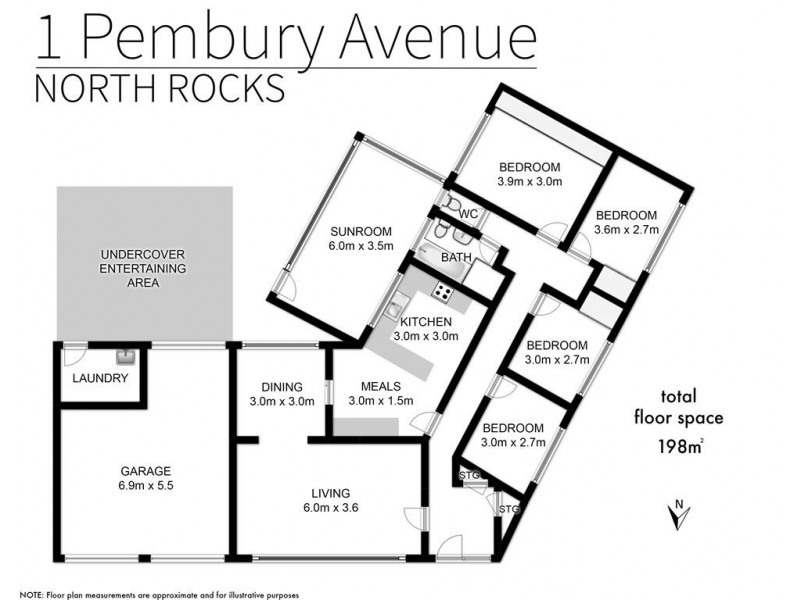 1 Pembury Ave, North Rocks NSW 2151