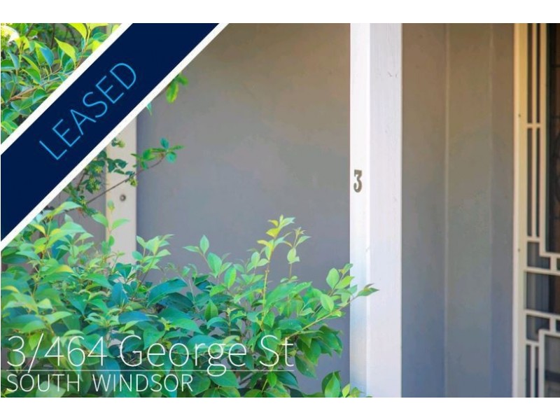 3/464 George Street, South Windsor NSW 2756