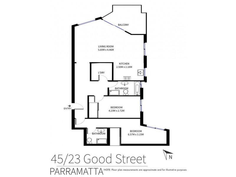 45/23 Good Street, Parramatta NSW 2150