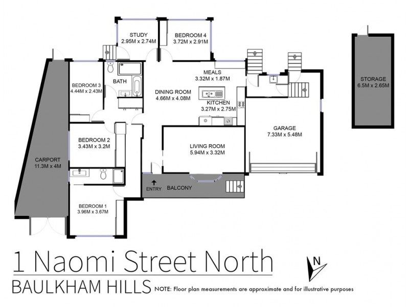 1 Naomi Street N, Baulkham Hills NSW 2153