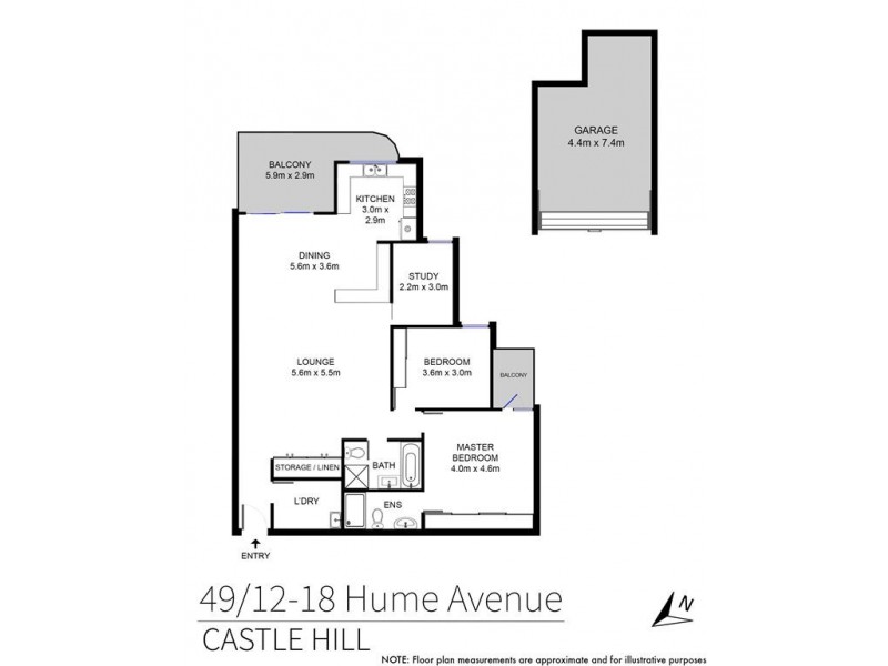 49/12-18 Hume Avenue, Castle Hill NSW 2154