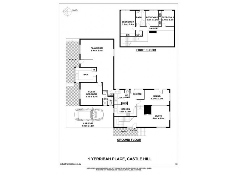 1 Yerriebah Place, Castle Hill NSW 2154