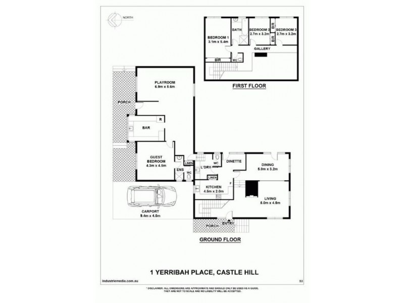 1 Yerriebah Place, Castle Hill NSW 2154