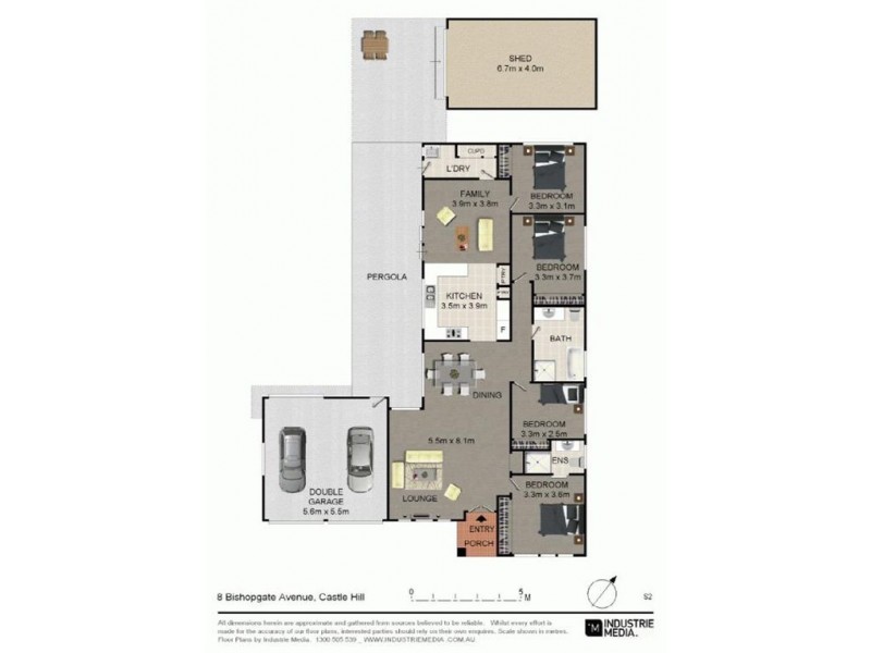 8 Bishopgate Avenue, Castle Hill NSW 2154