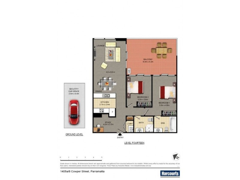 1405A/8 Cowper Street, Parramatta NSW 2150