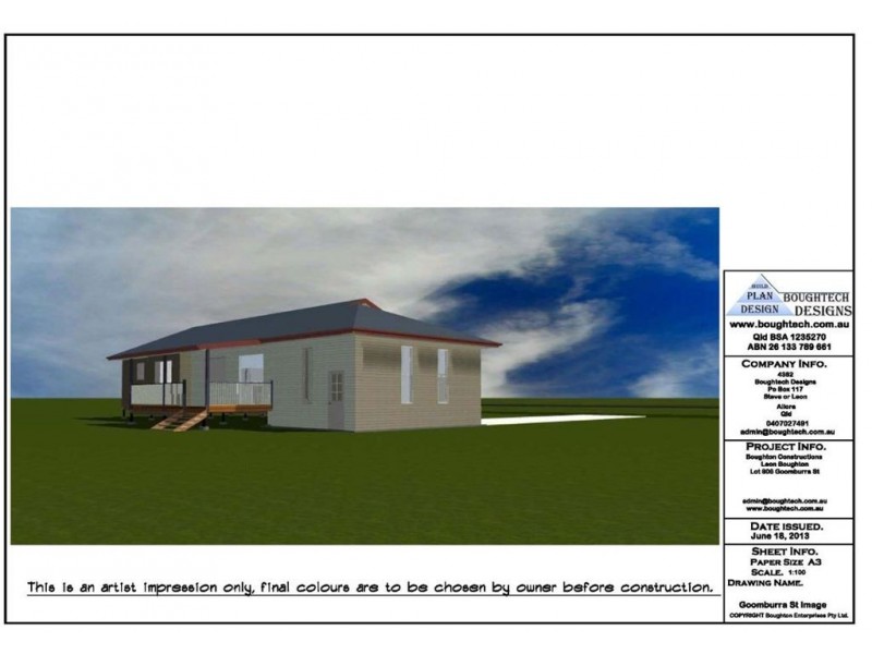 Lot 806 Goomburra St, Hendon QLD 4362