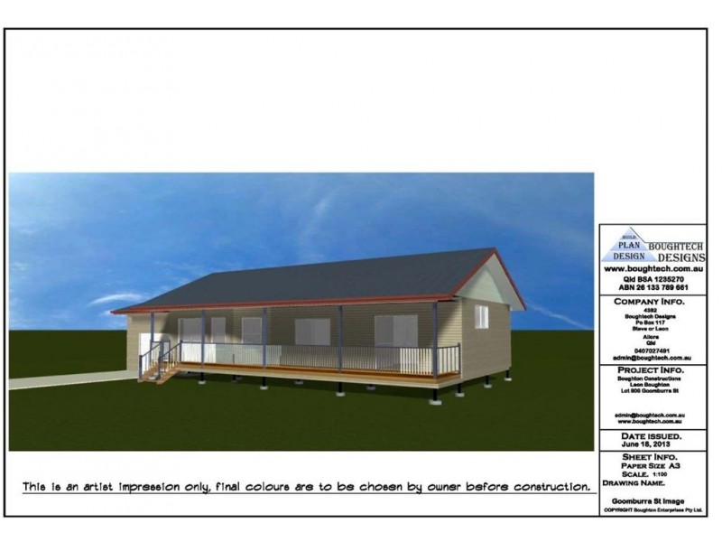 Lot 806 Goomburra St, Hendon QLD 4362