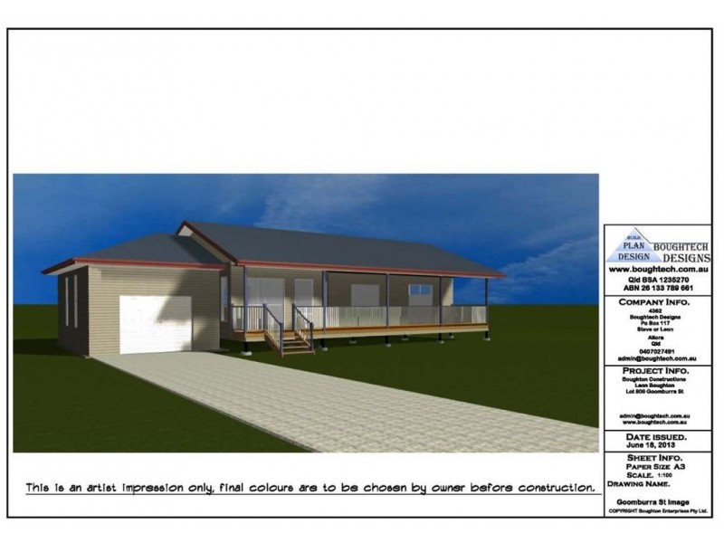 Lot 806 Goomburra St, Hendon QLD 4362