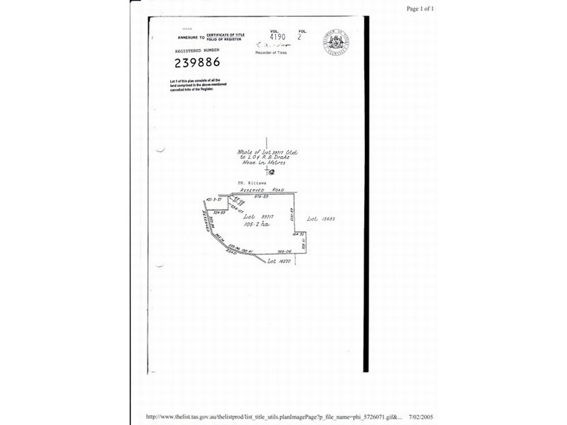 0 South Road, Pearshape TAS 7256