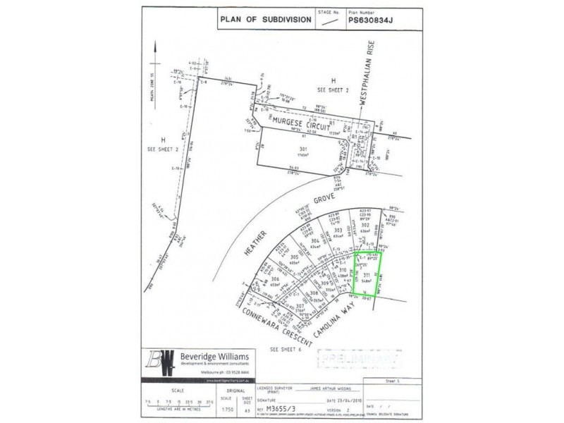 Lot 311 Camolina Way, Clyde North VIC 3978